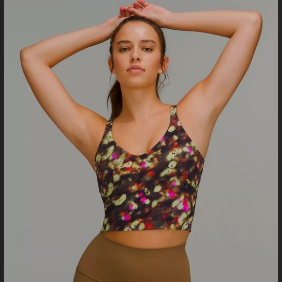 lululemon athletica Tops - Nwt Lululemon athletica align tank splatter green 8